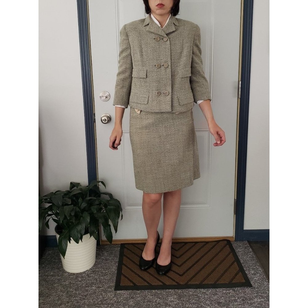 50s Hand Made Gray Suit